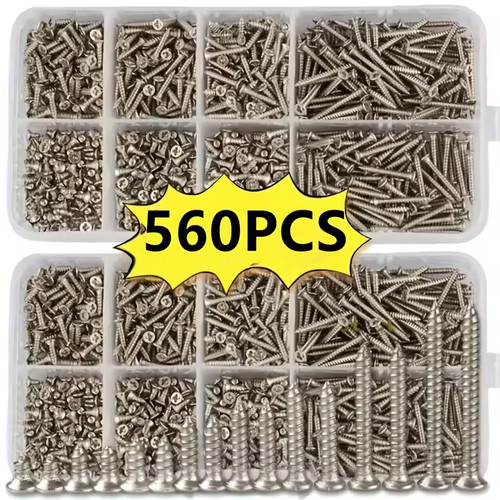 560pcs self tapping wood - tapping,