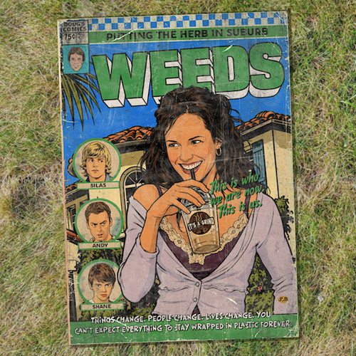 Weeds vintage comic - vintage,