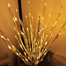 80 LED Tree Branch LED Light Christmas Willow Twig Branch Light Home Party Decor
