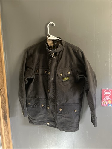 Barbour international waxed - international,