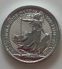 1/10 oz Silver Britannia Coin