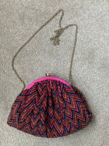 Dune beaded clutch - dune,