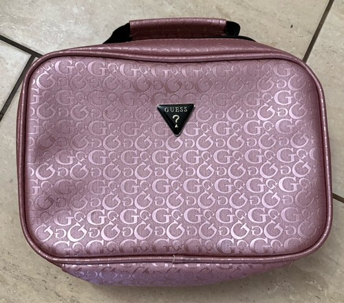 Pink guess lunch box good - pink,
