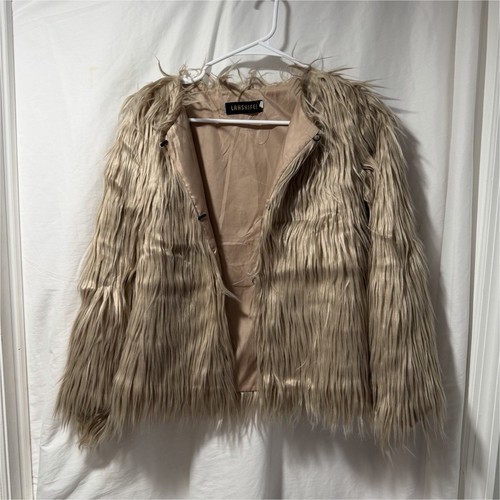 Lanshifei beige short jacket - short,
