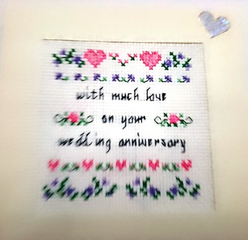Wedding anniversary card - wedding,