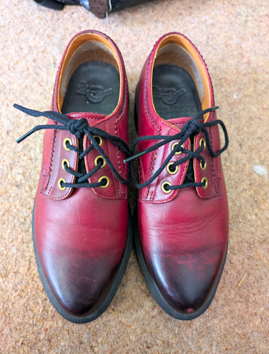 Martens burgundy black - martens, burgundy/black