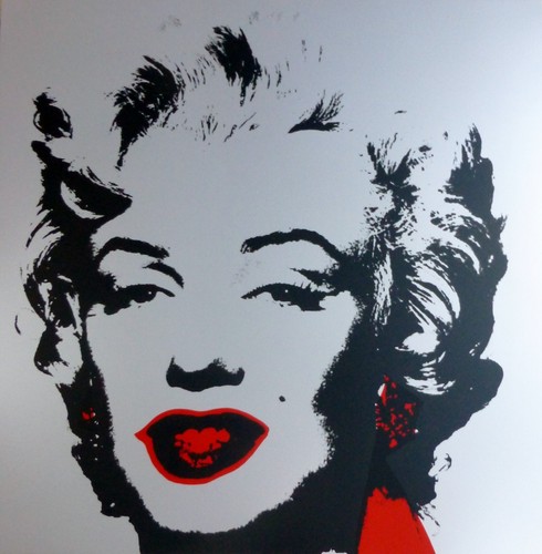 Andy warhol golden marilyn - warhol,
