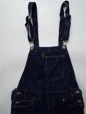 Levi's dungarees overalls women's small dark blue denim DUN001