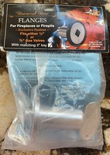 Flanges For Fireplace Or
