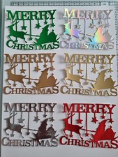 Craft Die Cuts 6 Lovely Large