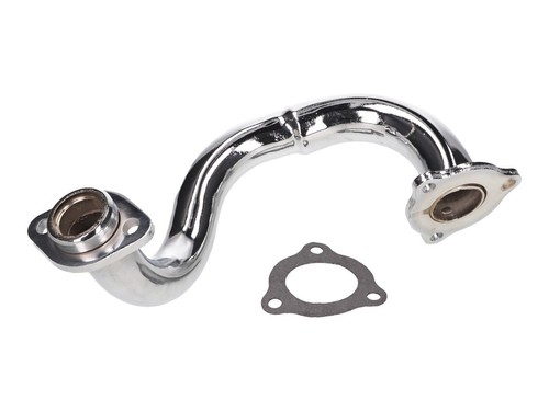 Chrome exhaust header - header, for