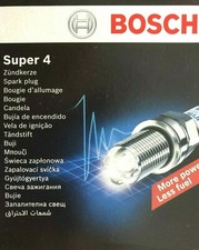 Spark Plugs x 4 Bosch Super