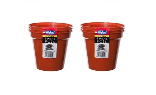 Large plastic seed plant - 6,