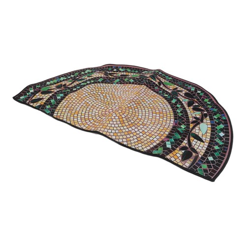 For entryway half moon doormat - moon,