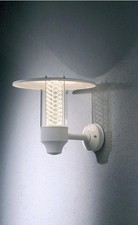 Konstsmide Nova Handmade Outdoor Outside Wall Light, 50 W - Matt White