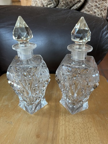 Matching antique cut glass - 2,