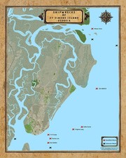 Shipwreck Map of St Simons