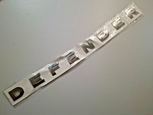 Defender bonnet lettering - defender,