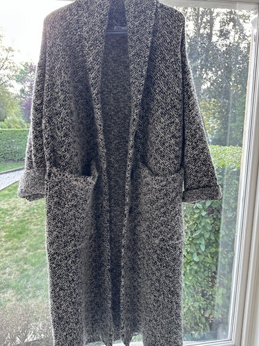 Zara long knit jacket size - long,