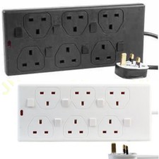 6G Gang Extension Lead 13A