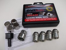 Locking Wheel Nuts Fit's Kia Carens Ceed Picanto Sportage Sorento Venga (PE1025)