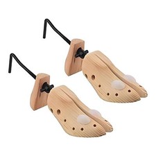 2 X Mens Shoe Stretcher Tree Gents Wooden Bunion Corn Blister Boots Size 6-12