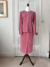 Pink Jacques Vert skirt and jacket - wedding/occasion suit - 12/Used