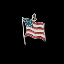  Vintage enamelled Sterling