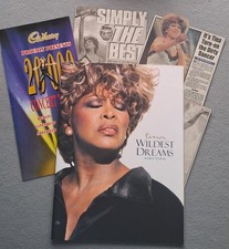 Rare Tina Turner - Wildest Dreams World Tour Programme (1996) & press cuttings
