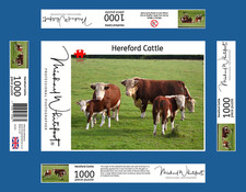 Hereford Cattle 1000pc Jigsaw