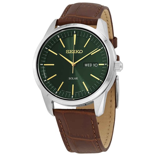 Seiko dark green sunray - sunray, dial
