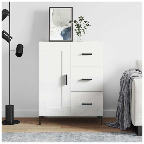 Sideboard white 5x34x90 cm - 69.5x34x90,