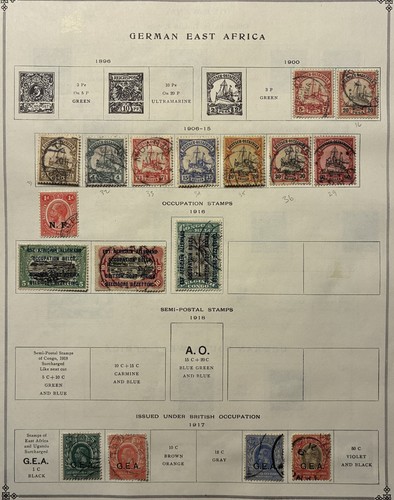 German colonies africa - german, in