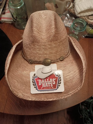 Dallas hats brand palm leaf - dallas,