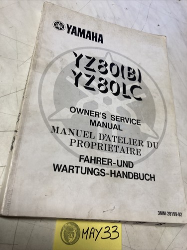 Yamaha yz80 yz80lc 3mm 1991 - yz80,