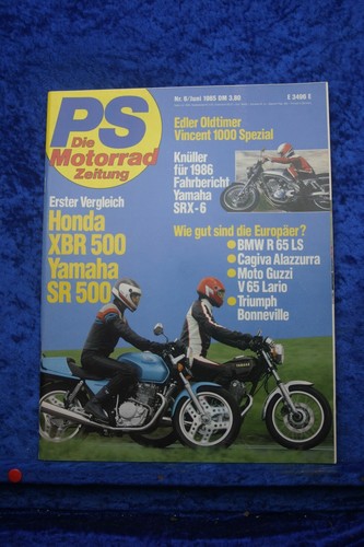 Motorcycle newspaper 85 - motorcycle, 6/85