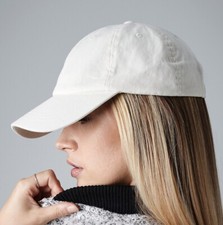 Beechfield Cap Low Profile 6 Panel Dad Baseball Hat 100% Chino Cotton Work