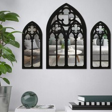 3Pcs Gothic Mirrors Wall Decor