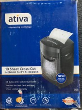 Ativa 10 Sheet Cross Cut