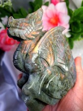 Large 4.5" Pink Purple Flashy