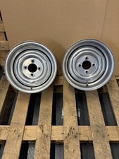 6X13 SMOOTHIE 4X101.6 SILVER PAINT SHOP SECONDS X2 CLASSIC MINI