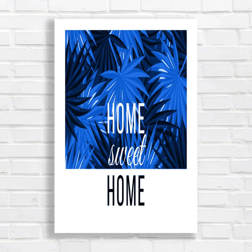 Tropical botanical home sweet - tropical,