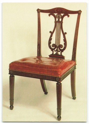 Mahogany parlour chair - parlour, with