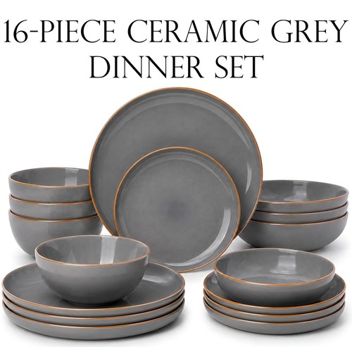 Ceramic dinnerware set pc - 16,