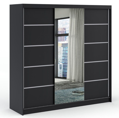 Modern sliding door wardrobe - sliding,