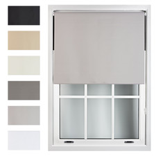 Furnished Blackout Roller Blinds Thermal 100% Black Out Window Blind