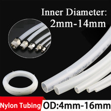  2mm-14mm ID White PA10 Rigid