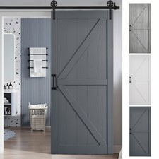Chic Wooden Barn Door Sliding