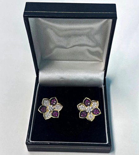 Vintage gold leaf jewellers - leaf,