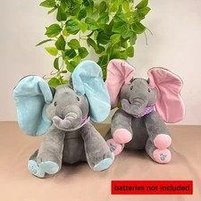 Peek-a-boo Soft Elephant Doll